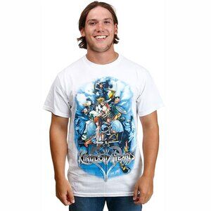 Disney Men's Kingdom Hearts Game Novelty T-Shirt - Size Medium
